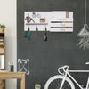 Addie Joy Bike Decorative Mail Organizer - Distressed White